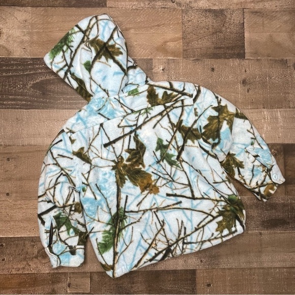 NWOT Trail Crest Fleece Camo Jacket size 4T - Picture 9 of 10